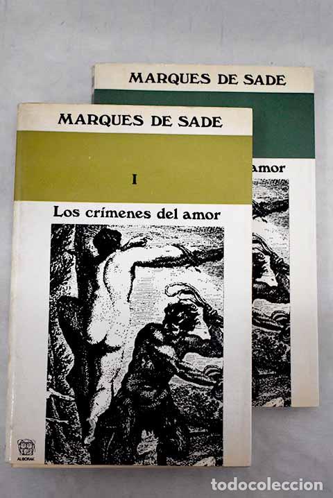 Libros: LOS CR&Iacute;MENES DEL AMOR - Marques de Sade - Foto 1