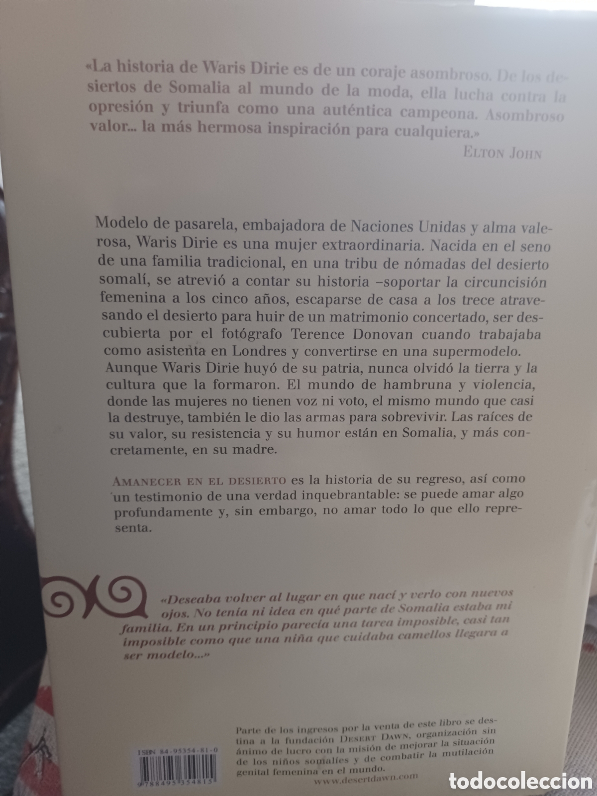 Libros: Barybook C34. Amanecer en el desierto maeva waris Dirie - Foto 2