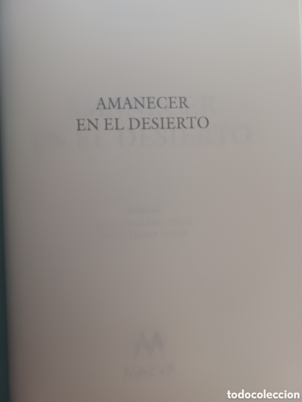 Libros: Barybook C34. Amanecer en el desierto maeva waris Dirie - Foto 3