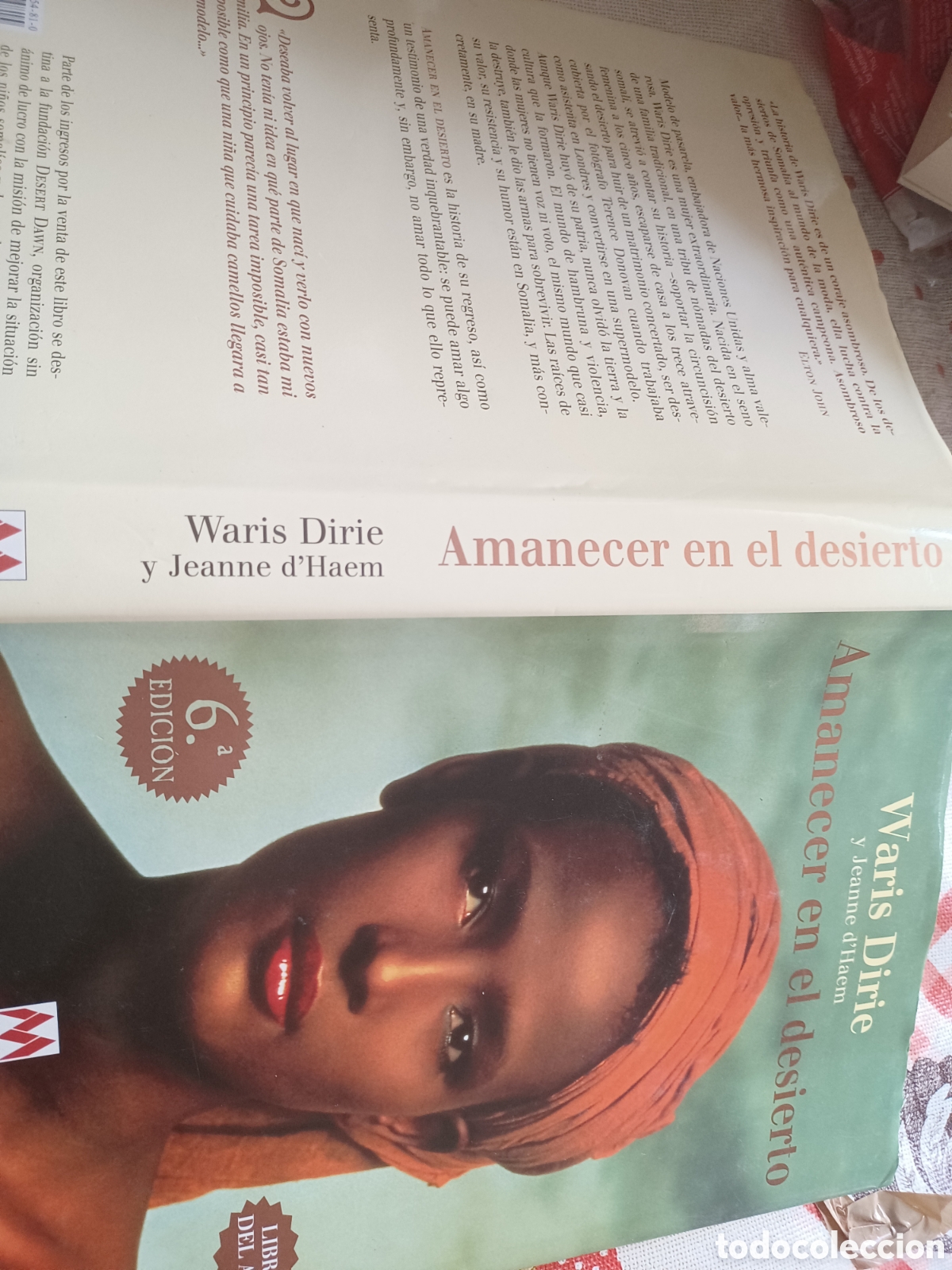 Libros: Barybook C34. Amanecer en el desierto maeva waris Dirie - Foto 6