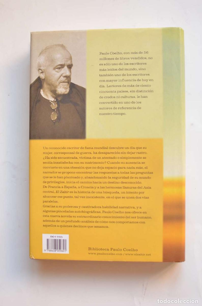 Libros: El Zahir - COELHO, Paulo - Foto 4