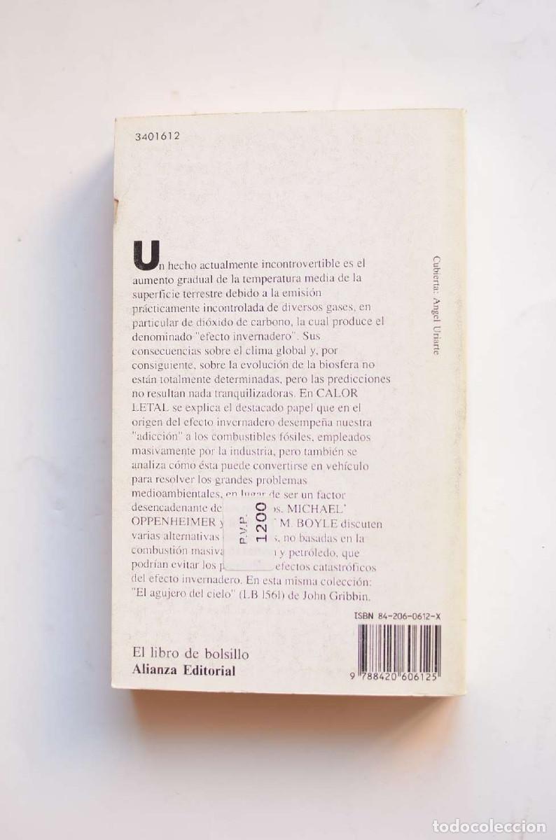 Libros: Calor letal - OPPENHEIMER, Michel y BOYLE, Robert M. - Foto 3