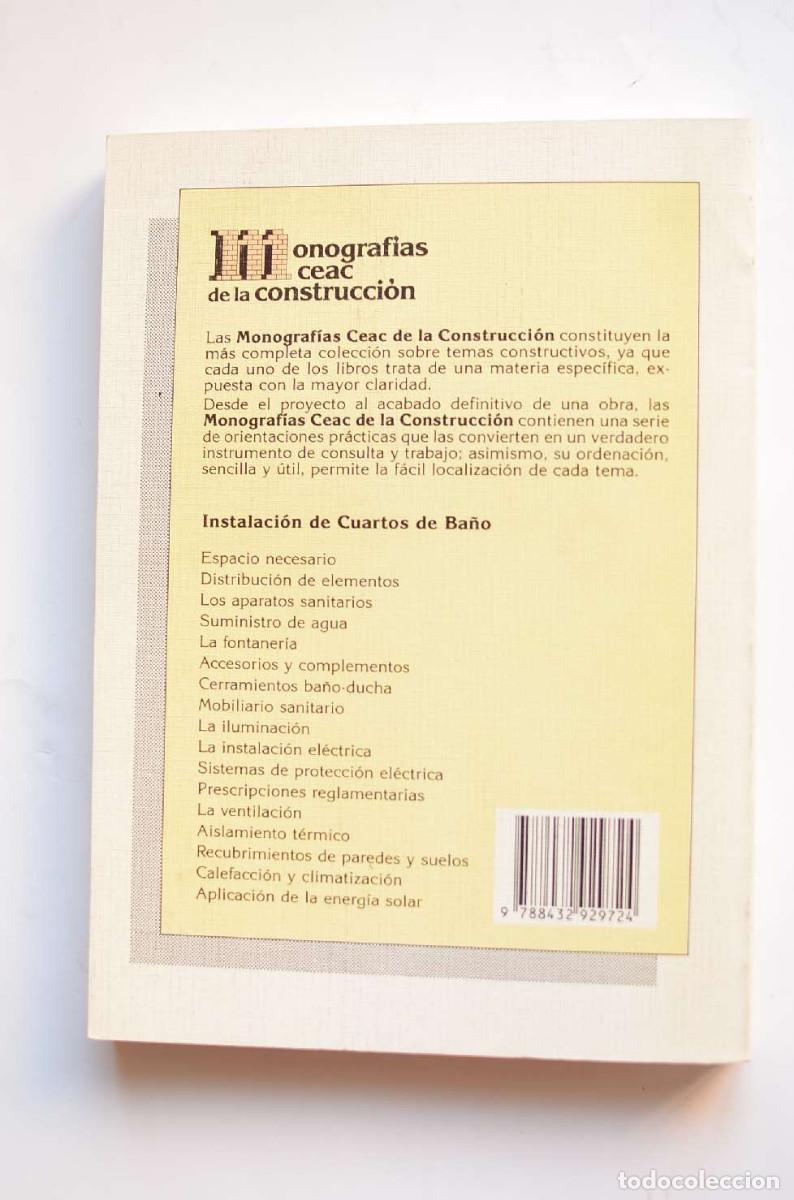 Libros: Instalaci&oacute;n de cuartos de ba&ntilde;o - CUSA, Juan de - Foto 7