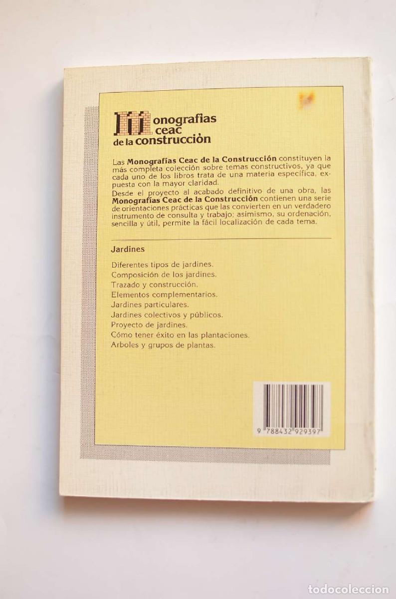 Libros: Jardines. Proyecto y construcci&oacute;n - IGOA, Jos&eacute; M&ordf; - Foto 6