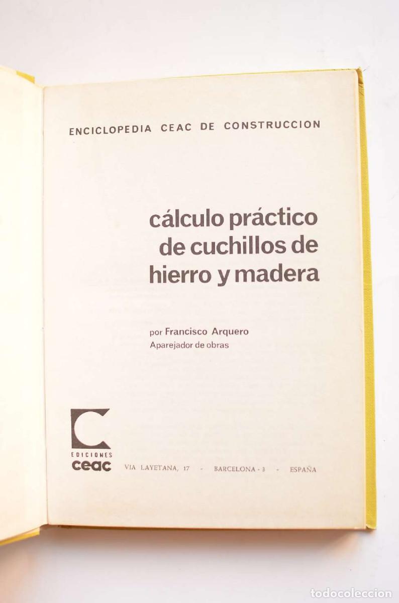 Libros: Cuchillos de hierro y madera - ARQUERO ESTEBAN, Francisco - Foto 2