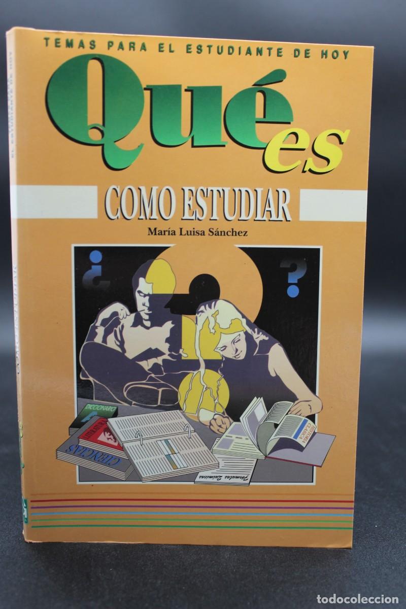 Libros: QU&Eacute; ES COMO ESTUDIAR MAR&Iacute;A LUISA S&Aacute;NCHEZ 1991 - Foto 1