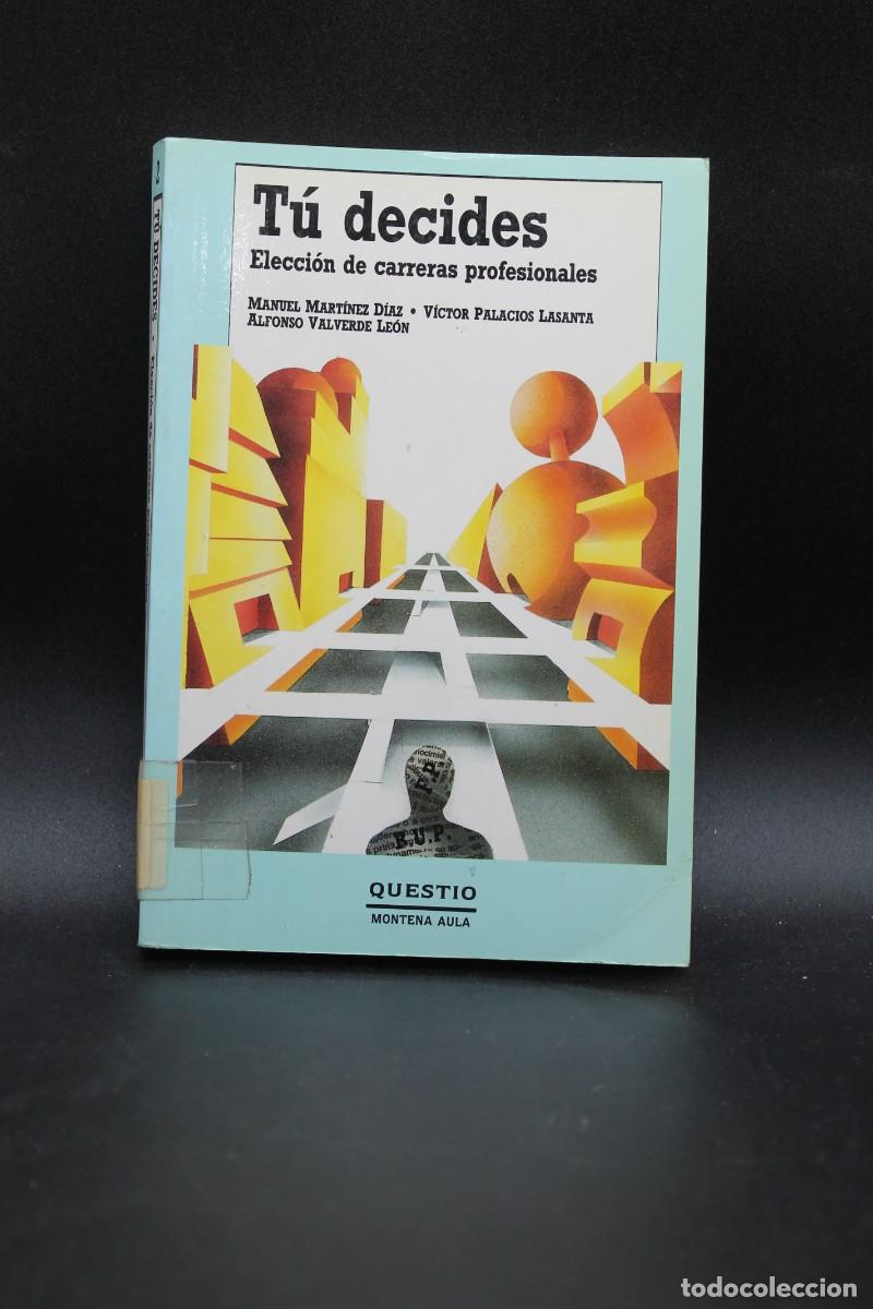 T&Uacute; DECIDES ELECCI&Oacute;N DE CARRERAS PROFESIONALES 1988
