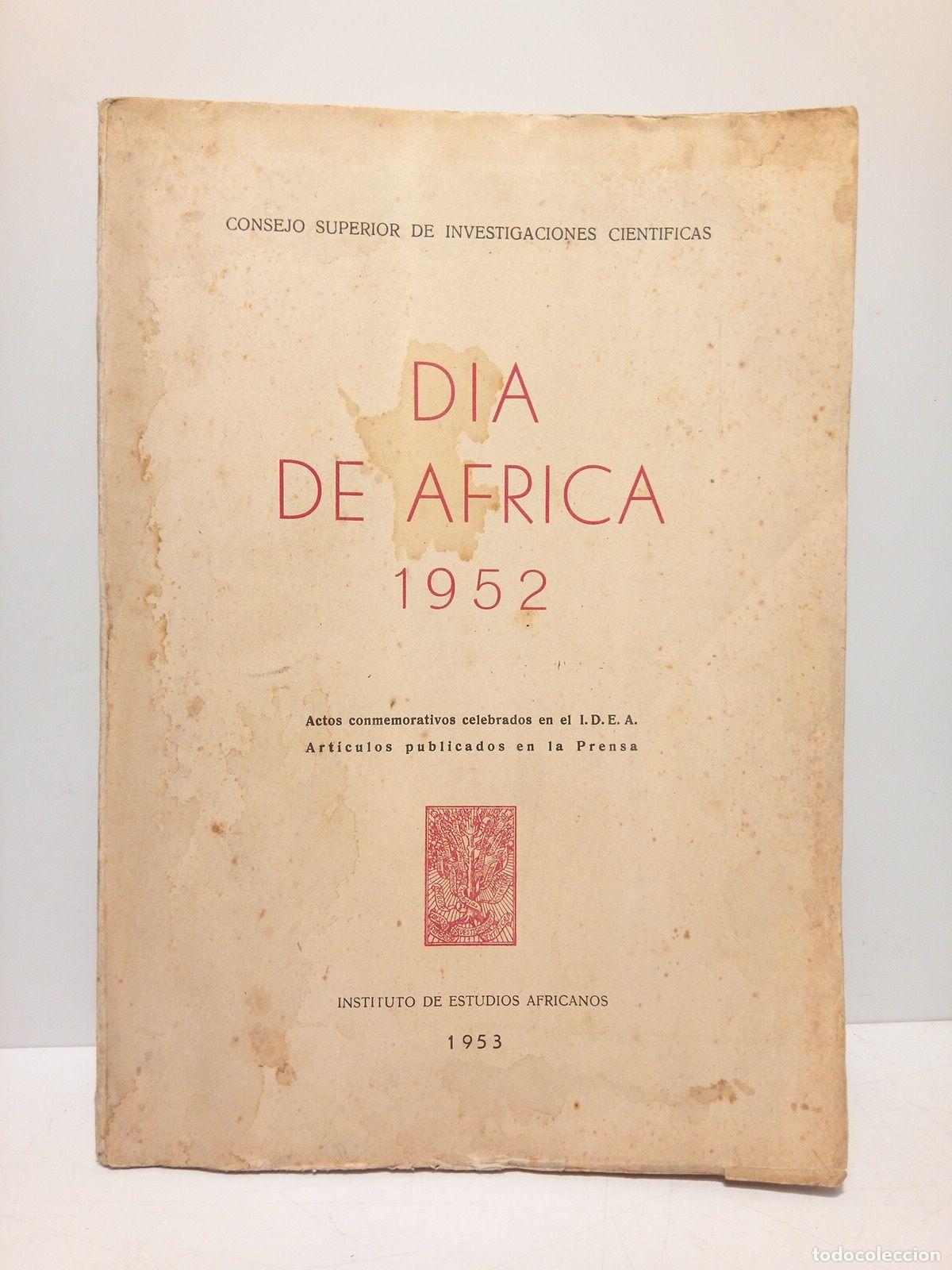 Libros: VARIOS - D&iacute;a de Africa (1952) - Foto 1