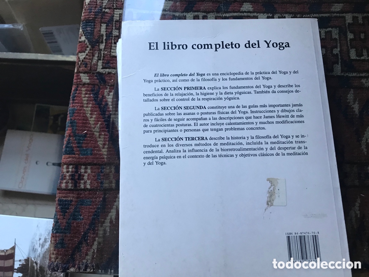 Libros: El libro completo del yoga. James Hewitt. - Foto 3
