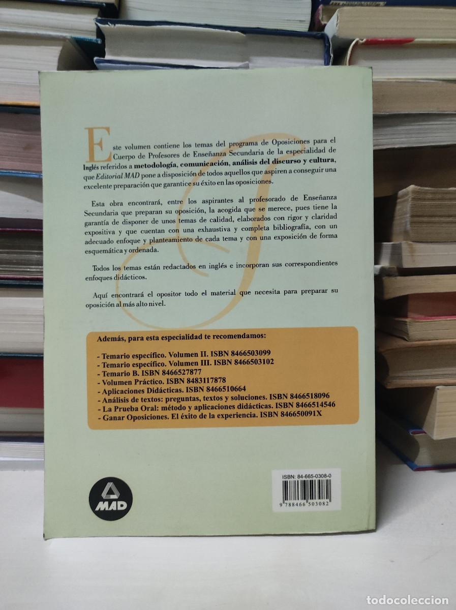 Libros: INGLES VOLUMEN I MAD JOSE LUIS ESTEFANI TARIFA - Foto 2