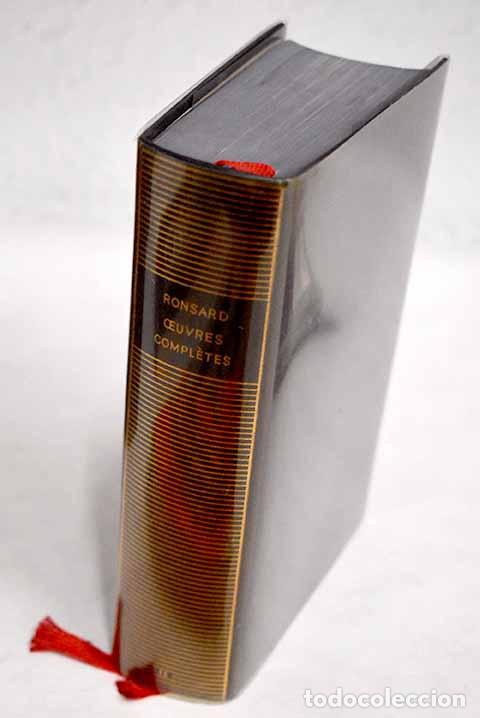 Libros: Oeuvres completes, II.- Ronsard, Pierre de - Foto 1