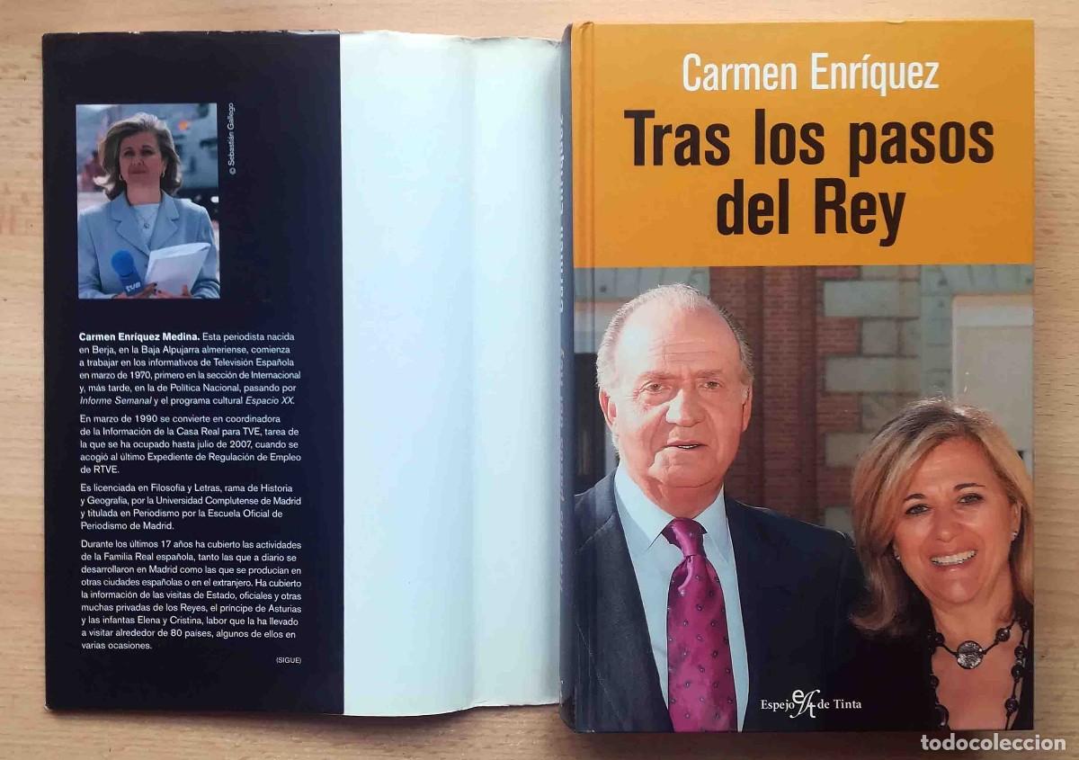 Libros: Tras los pasos del Rey (Carmen Enr&iacute;quez) 2007 Ilustrado. - Foto 2