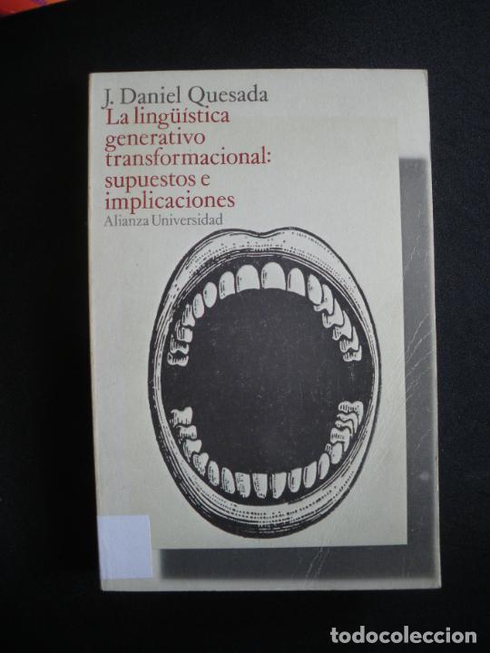 Libros: J. Daniel Quesada - La ling&uuml;&iacute;stica generativo-transformacional: Supuestos e implicaciones - Foto 1
