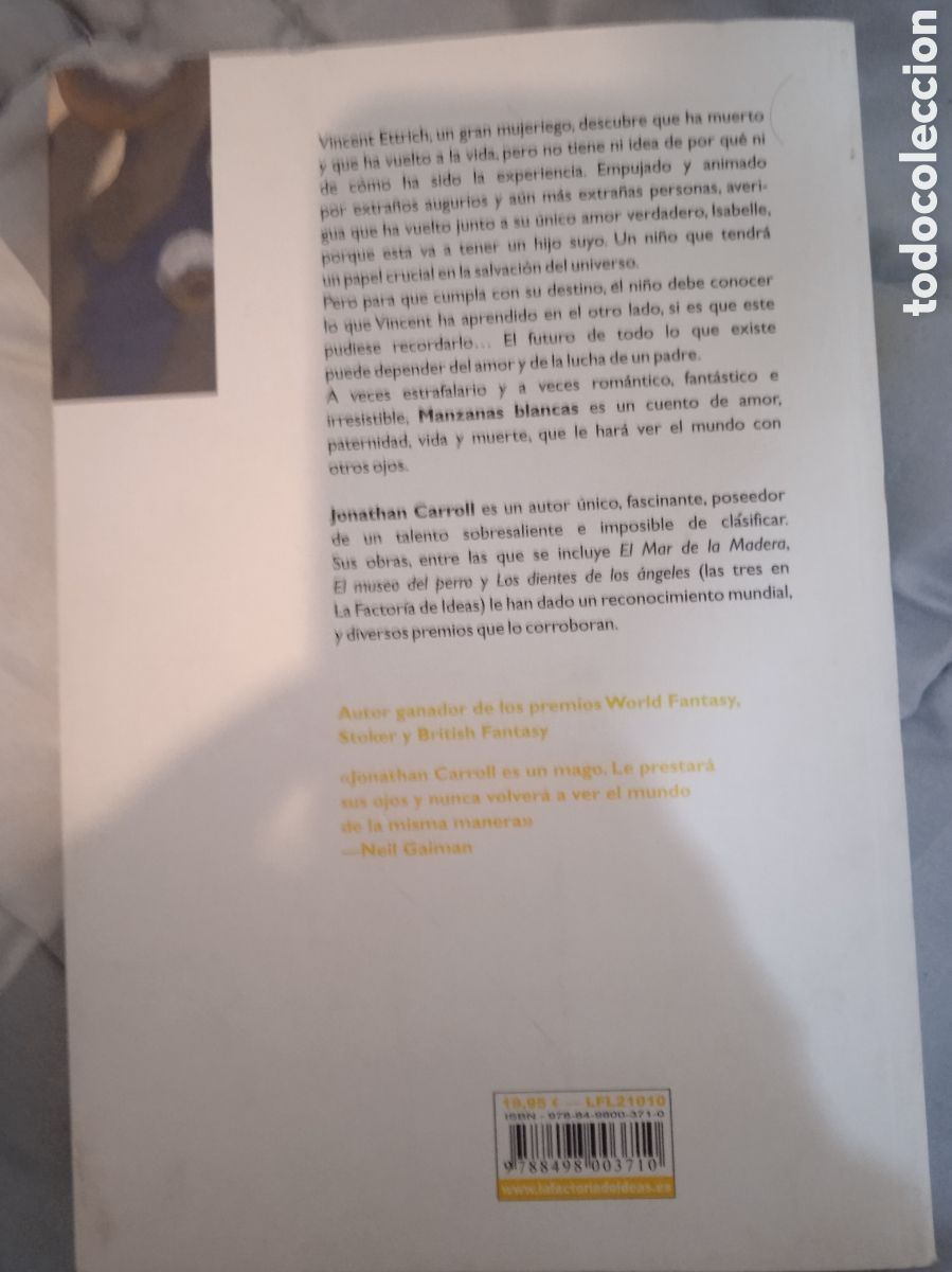 Libros: Manzanas blancas. PRIMERA EDICI&Oacute;N. LEER DESCRIPCI&Oacute;N - Foto 3