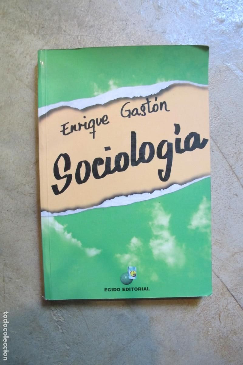 Libros: SOCIOLOGIA. ENRIQUE GASTON - Foto 1