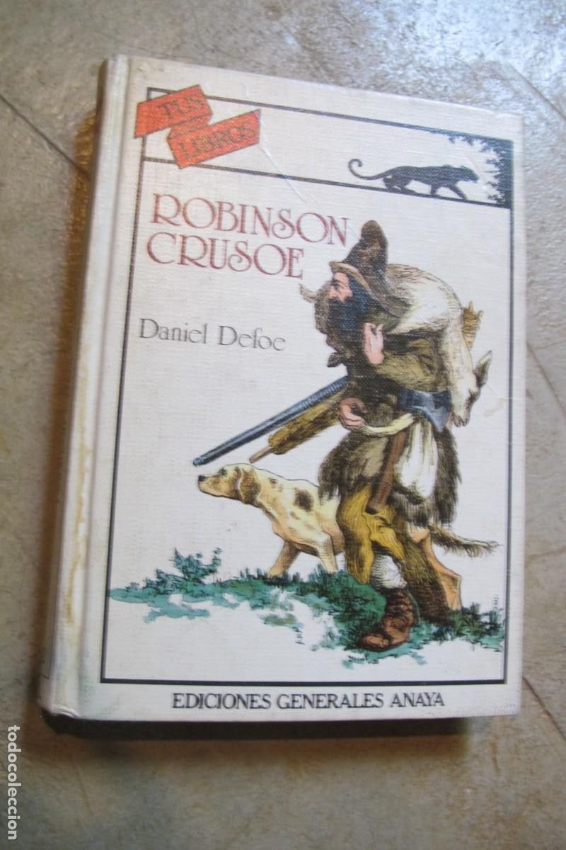 Libros: ROBINSON CRUSOE. DANIEL DEFOE. ANAYA. 1982 PRIMERA 1&ordf; EDICION - Foto 1