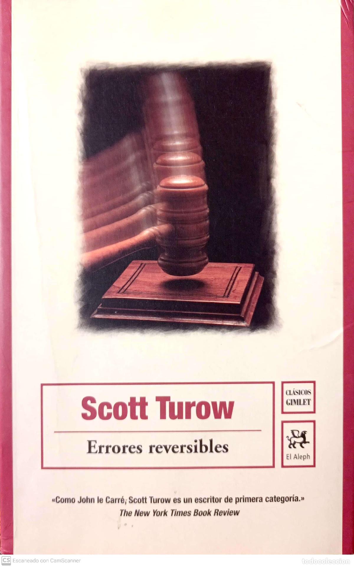 Libros: Errores reversibles - Turow, Scott - Foto 1