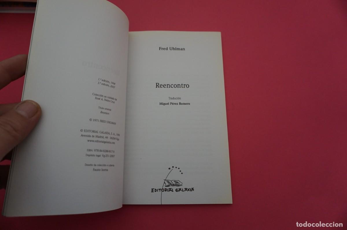 Libros: 24/ REENCONTRO - FRED UHLMAN / EDITORIAL GALAXIA - Foto 2