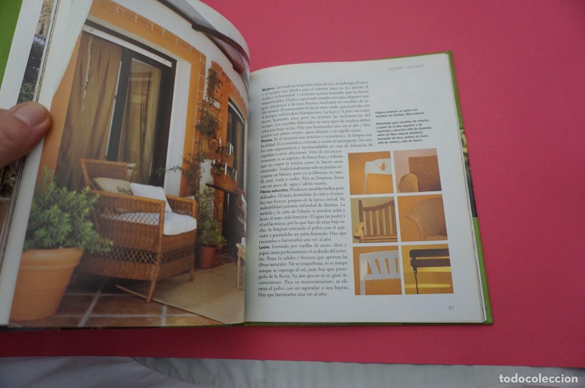 Libros: 12E/ DECORAR TERRAZAS - IDEAS PARA CREAR ESPACIOS VERDES / CIRCULO DE LECTORES - Foto 4
