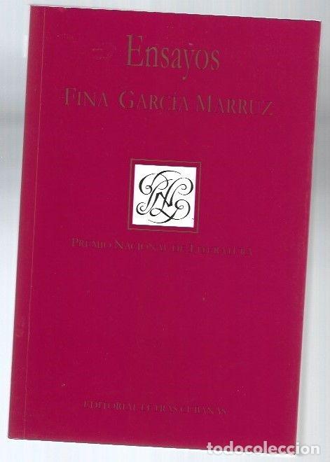 Libros: ENSAYOS - GARCIA MARRUZ, FINA - Foto 4
