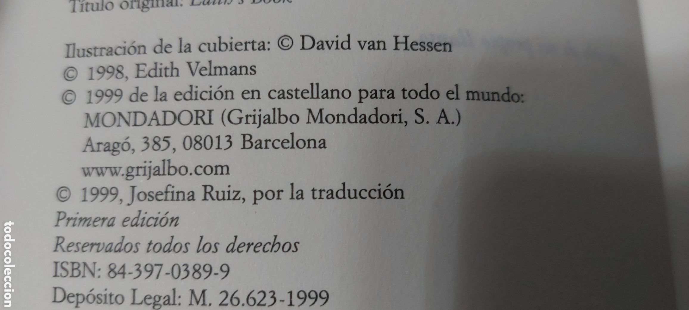 Libros: Libro El Diario de Edith -Edith Velmans- 1&deg; Edicion - Foto 5