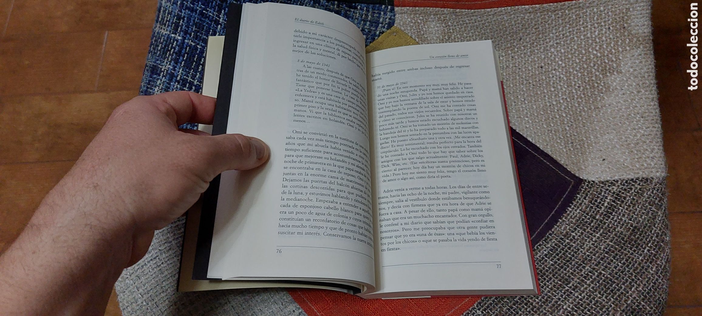 Libros: Libro El Diario de Edith -Edith Velmans- 1&deg; Edicion - Foto 6