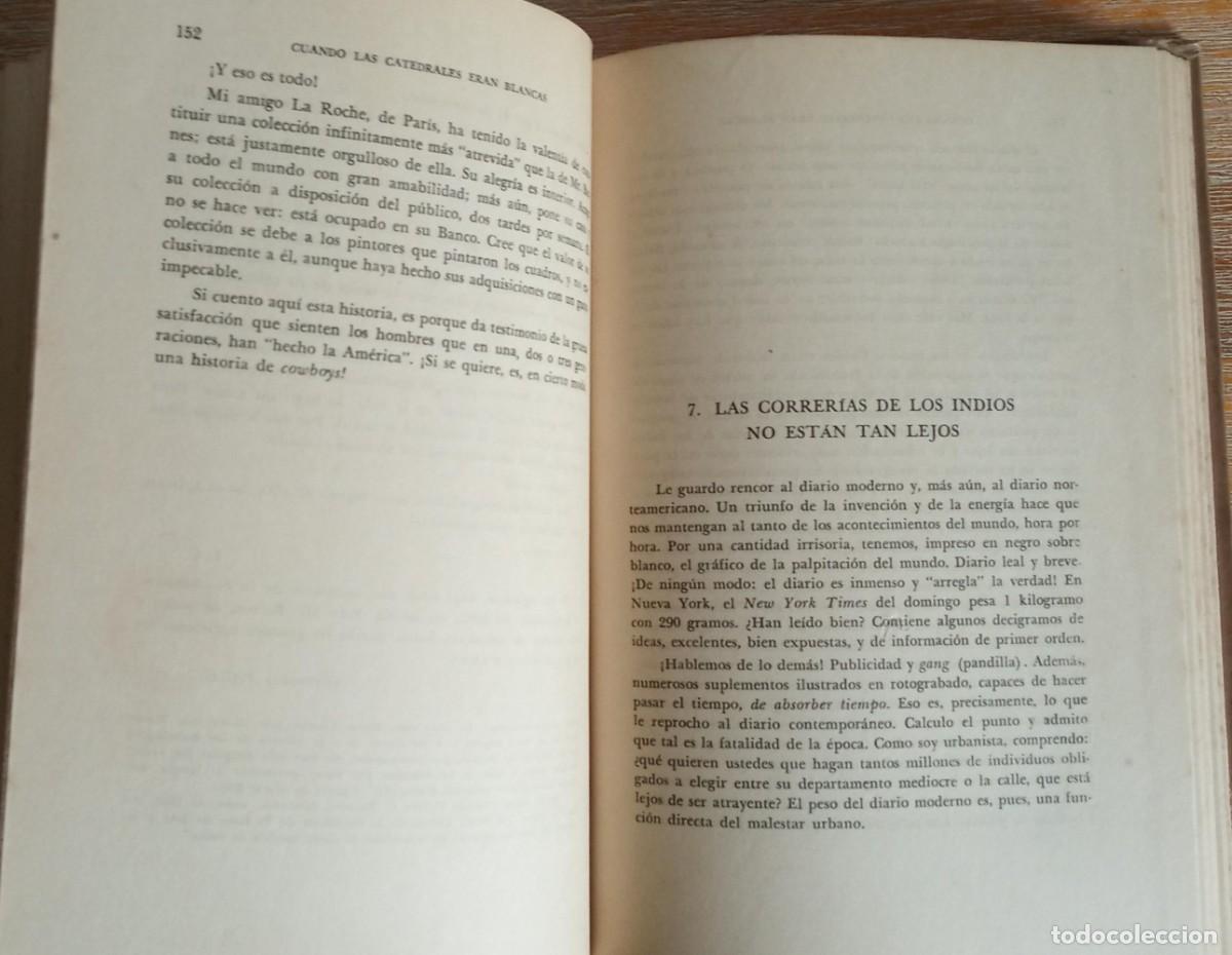 Libros: CUANDO LAS CATEDRALES ERAN BLANCAS - LE CORBUSIER - Foto 3