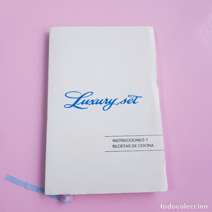 Libri di seconda mano: LIBRO/CAT&Aacute;LOGO COCINA-LUXURY SET-INSTRUCIONES Y RECETAS COCINA-COLECCIONISTAS