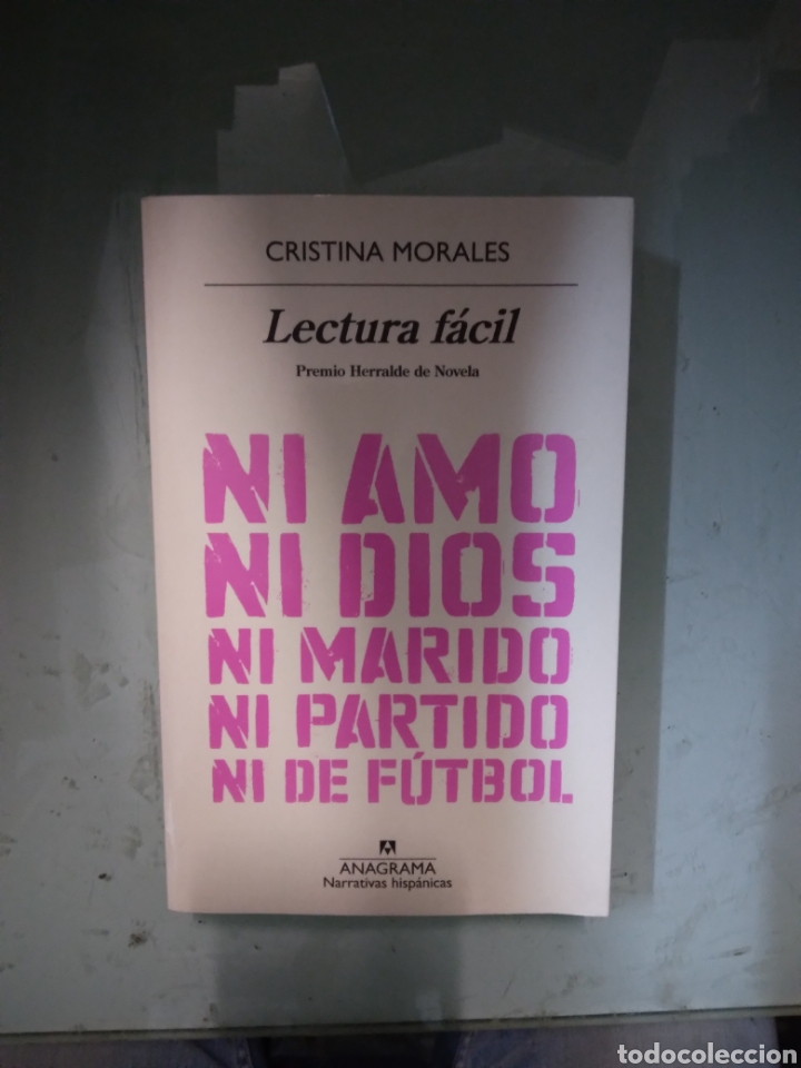 Libros: Cristina Morales, Lectura f&aacute;cil, Anagrama - Foto 1