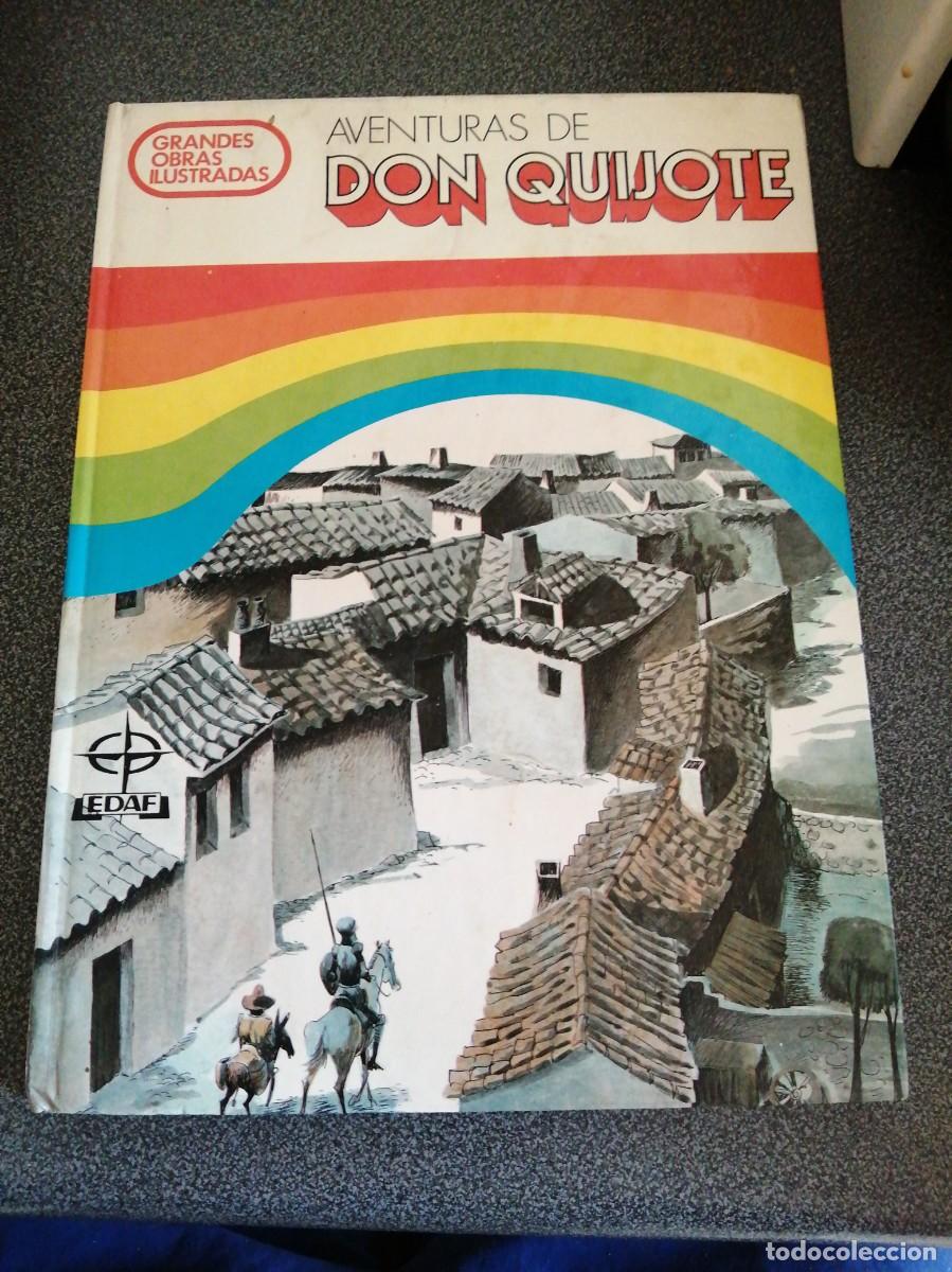 Libros: Libro Las aventuras de Don Quijote de la Mancha Edaf - Foto 1