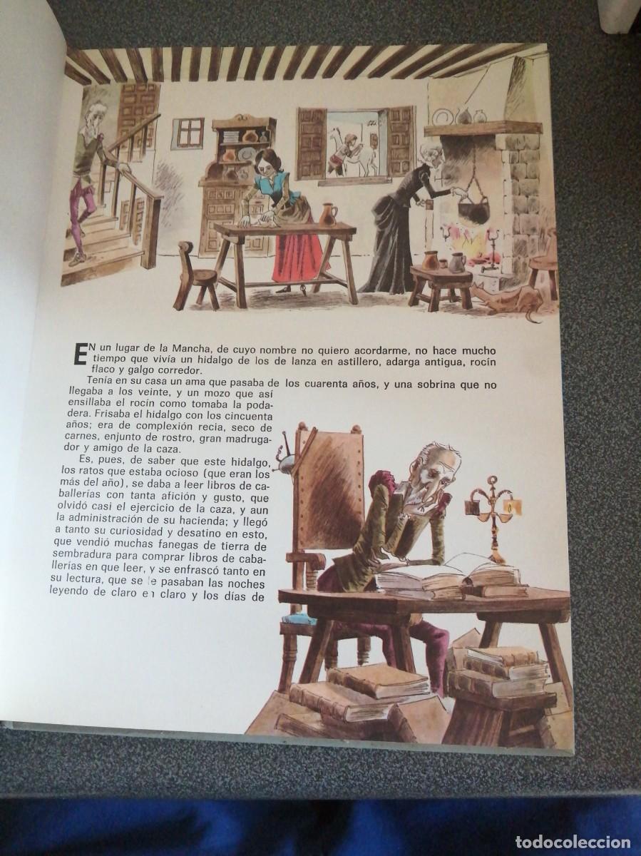Libros: Libro Las aventuras de Don Quijote de la Mancha Edaf - Foto 2