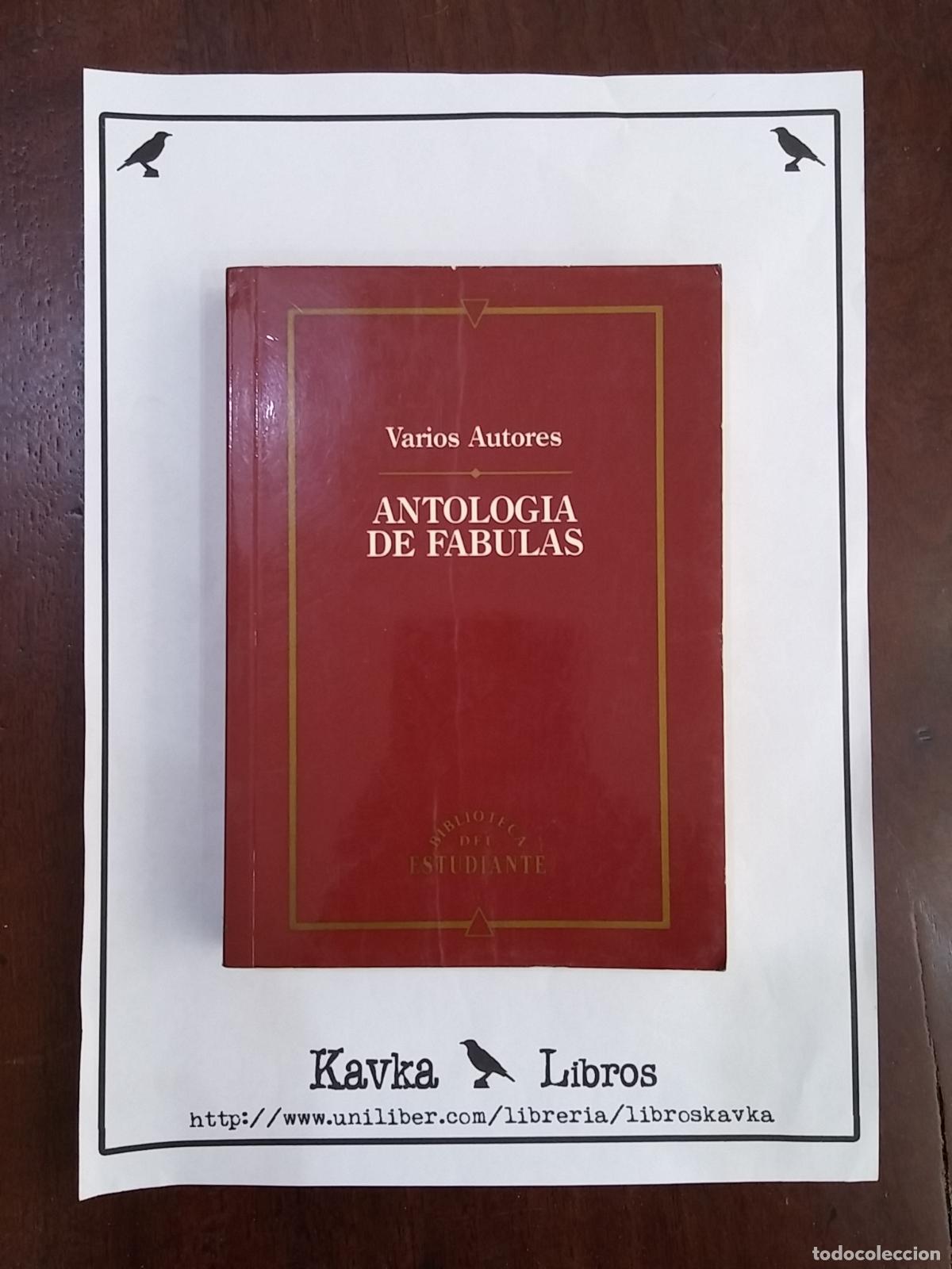 Libros: Antolog&iacute;a de f&aacute;bulas - VV.AA. - Foto 1