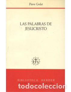 Libros: LAS PALABRAS DE JESUCRISTO - Grelot,Pierre - Foto 1
