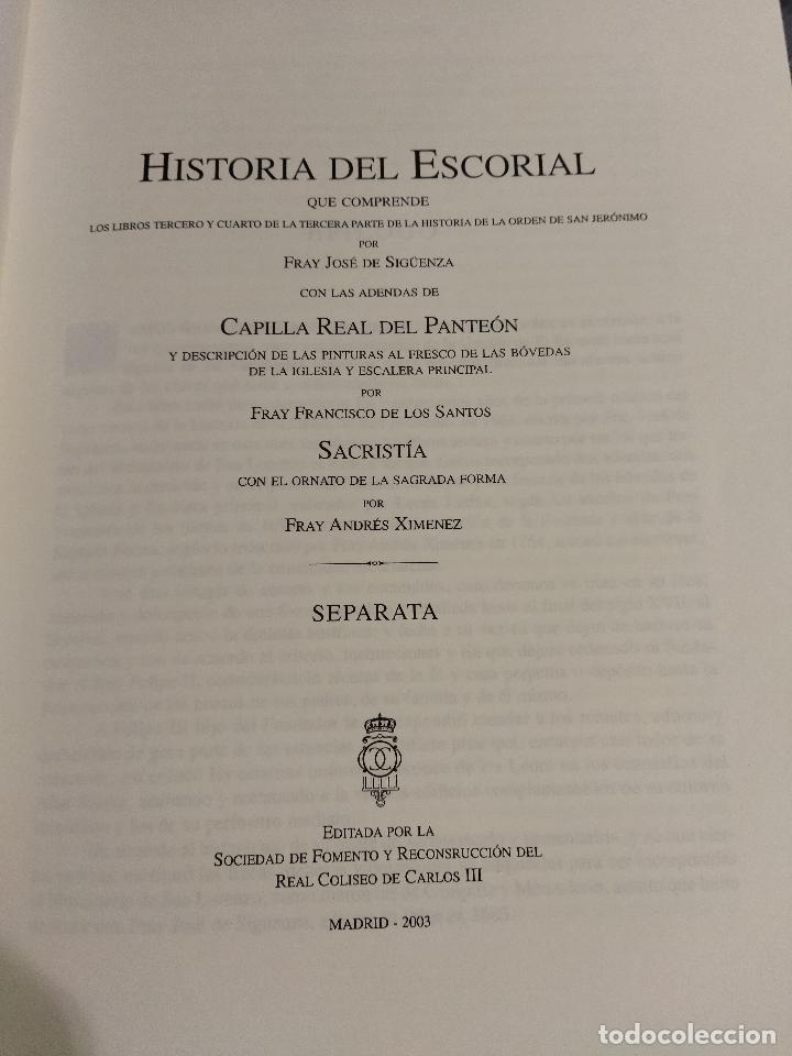 Libros: HISTORIA DEL ESCORIAL. SEPARATA - MART&Iacute;N G&Oacute;MEZ , PEDRO - Foto 9