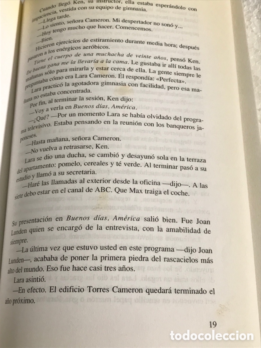 Libros: Sidney Sheldon Escrito en las estrellas 23x15cm 373pg ( Ref L26 ) - Foto 5