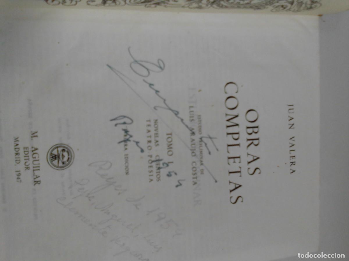 Libros: OBRAS COMPLETAS I JUAN VALERA - JUAN VALERA - Foto 3