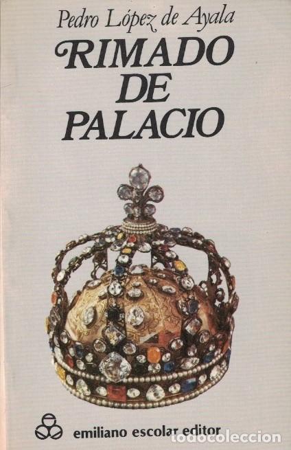 Libros: RIMADO DE PALACIO. - L&oacute;pez de Ayala. Pedro, - Foto 1