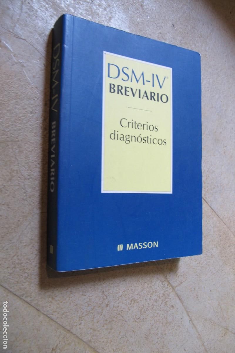 Libros: DSM-IV BREVIARIO. CRITERIOS DIAGNOSTICOS - Foto 1