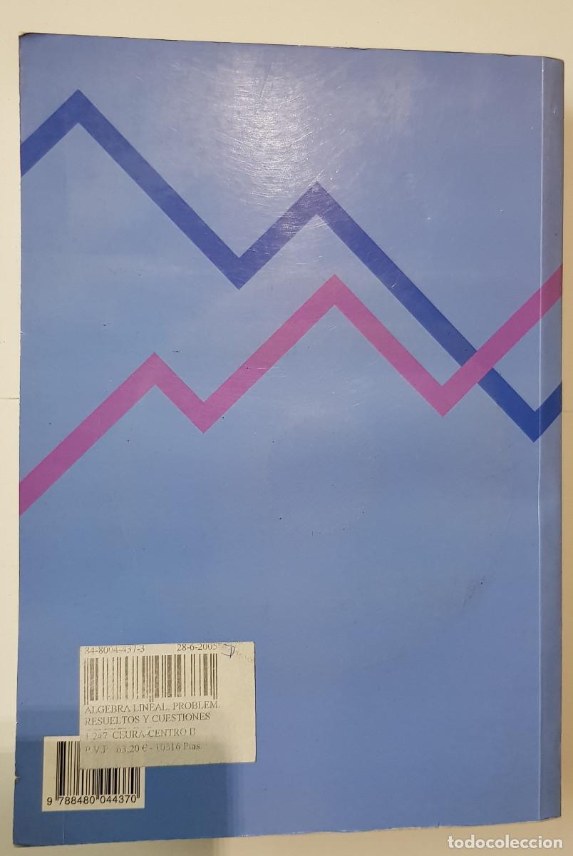 Libros: ALGEBRA LINEAL - Foto 2
