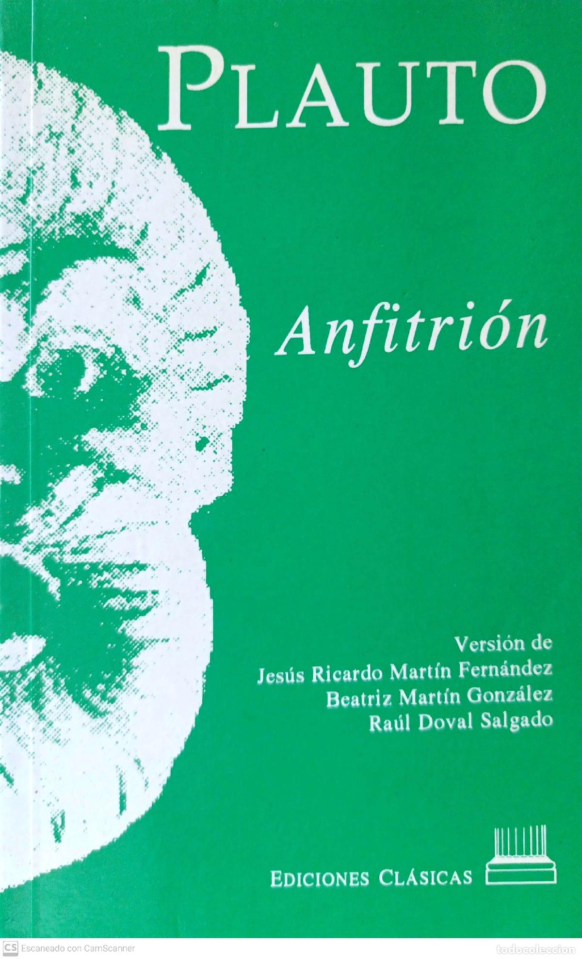 Libros: Anfitri&oacute;n - Plauto. - Foto 1