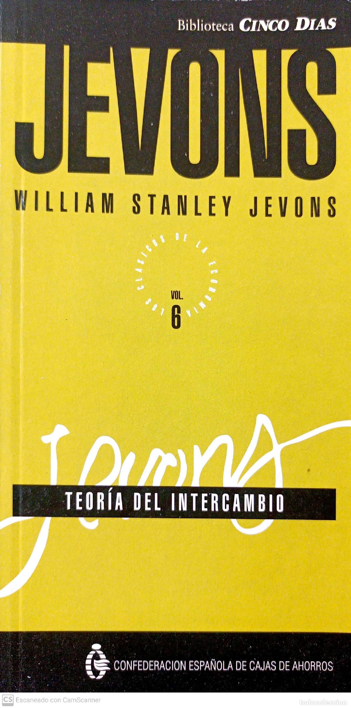 Libros: Teor&iacute;a del intercambio - Jevons, William Stanley - Foto 1