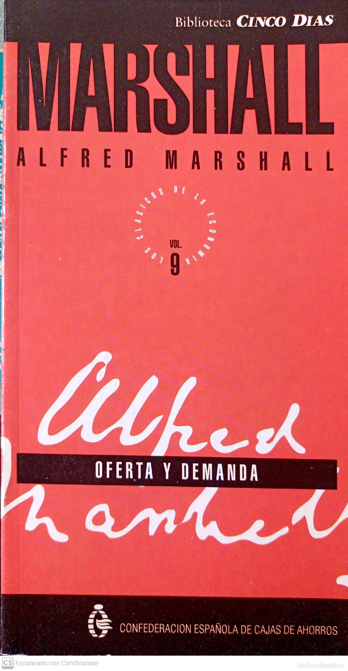 Libros: Oferta y demanda - Marshall, Alfred - Foto 1