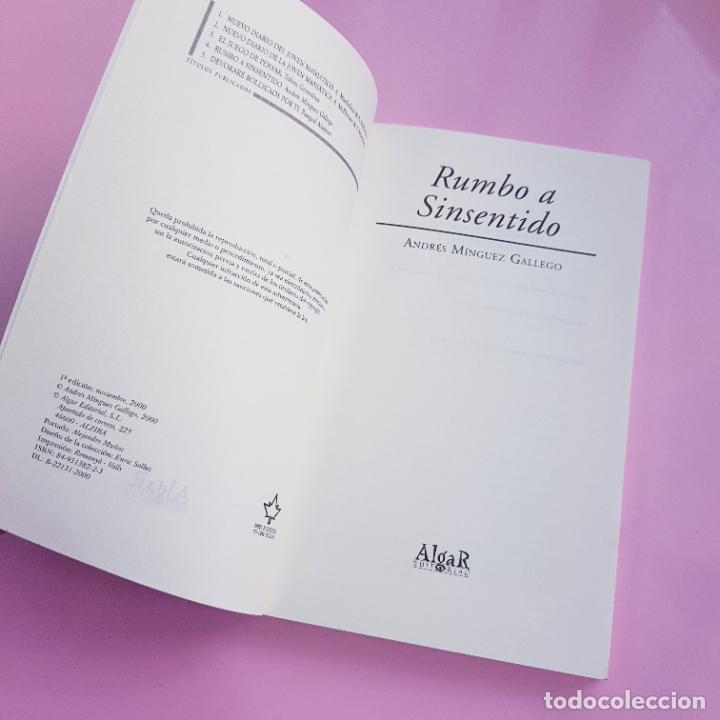 Libros: LIBRO-RRUMBO A SINSENTIDO-ANDR&Eacute;S MIGUEZ GALLEGO-BIEN ESTADOGRAN ANGULAR- - Foto 5