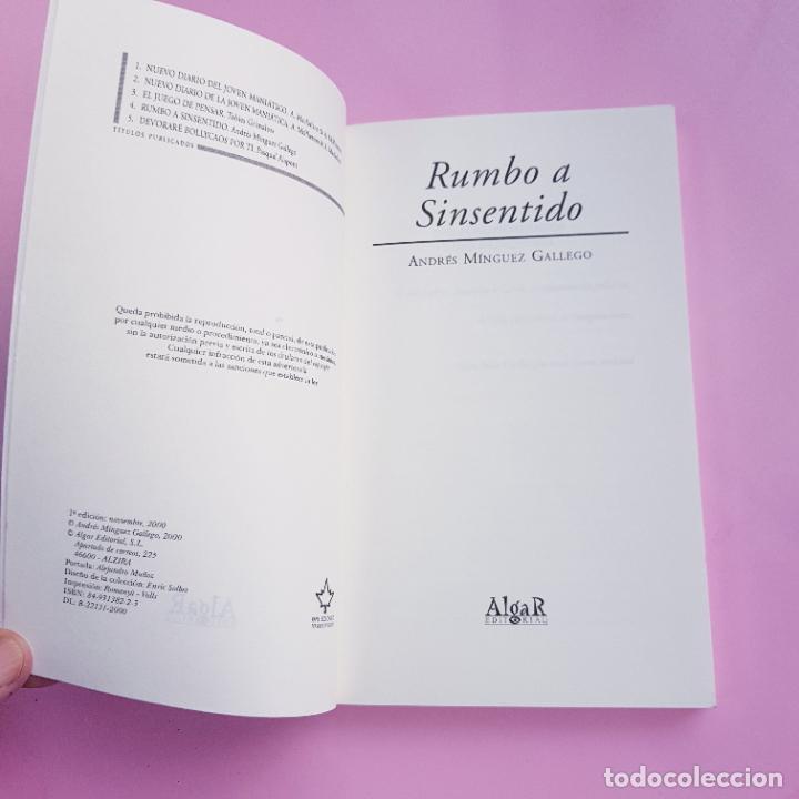 Libros: LIBRO-RRUMBO A SINSENTIDO-ANDR&Eacute;S MIGUEZ GALLEGO-BIEN ESTADOGRAN ANGULAR- - Foto 7