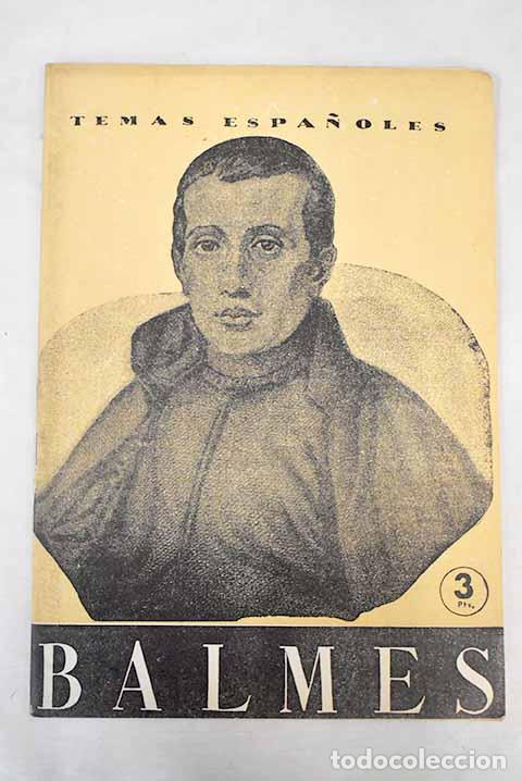 Libros: Jaime Balmes: Manfredi, Domingo.- Manfredi, Domingo - Foto 1