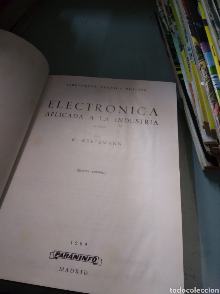 Libros: Kretzmann, Electr&oacute;nica aplicada a la industria, Paraninfo, 1964 - Foto 3
