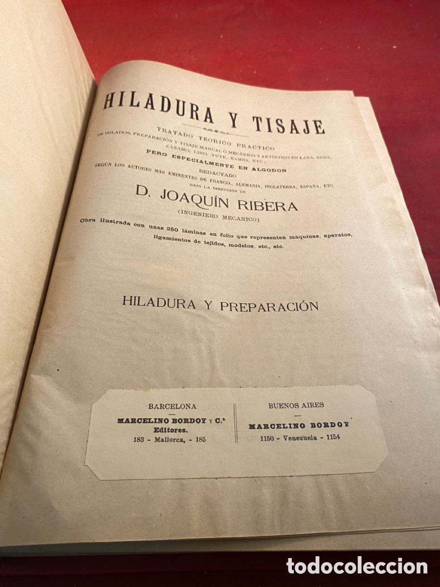 Libros: HILADURA Y TISAJE - Foto 2
