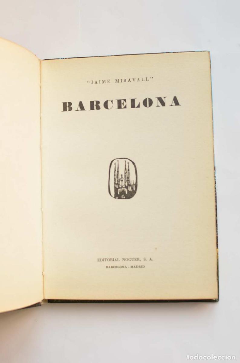 Libros: Barcelona - MIRAVALL, Jaime - Foto 2