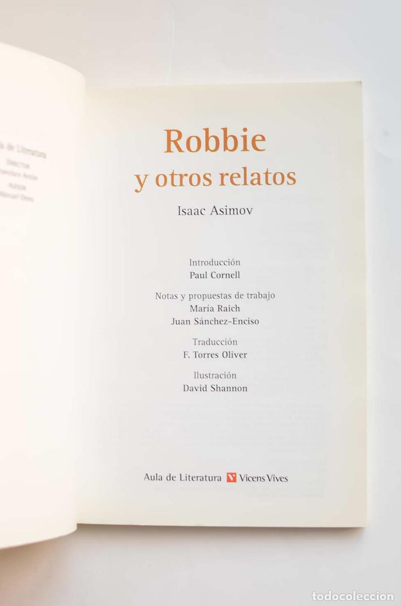 Libros: Robbie y otros relatos - ASIMOV, Isaac - Foto 2