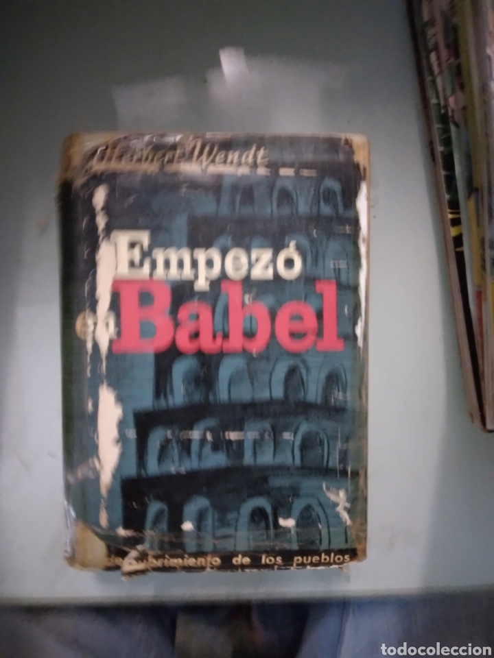 Libros: Empez&oacute; en Babel ,Herbert Wendt,Noguer - Foto 1